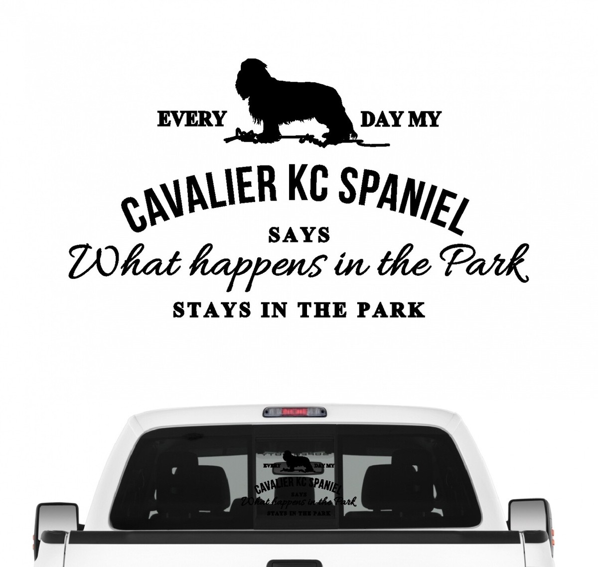 TopPacific Gartenflagge Cavalier King Charles Spaniel – 30,5x45,7 Cm, Doppelseitig, Mit „Pets Welcome“