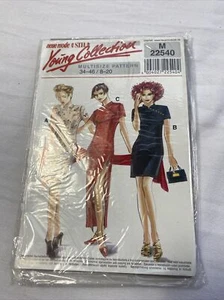 Neue Mode Stil M22540 Dress Sewing Pattern Peasant Misses Plus Size 8 to 20 New - Picture 1 of 2
