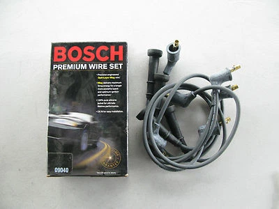 BOSCH 09040 PREMIUM SPARK PLUG WIRE SET fits NISSAN SENTRA 1.6L-L4 1983-1988 - Image 1 of 2