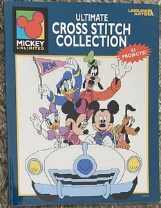 Disney Mickey Unlimited Ultimate Cross Stitch Collection Book ~63 Projects - Picture 1 of 2