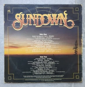 Sundown 1980 K-TEL Vinyl Record Album Presents Compilation LP WU-3530 Crystal  - Picture 1 of 2