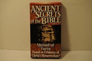 Ancient Secrets of the Bible, Shroud of Turin, Christan video, VHS tape - Imagen 1 de 4