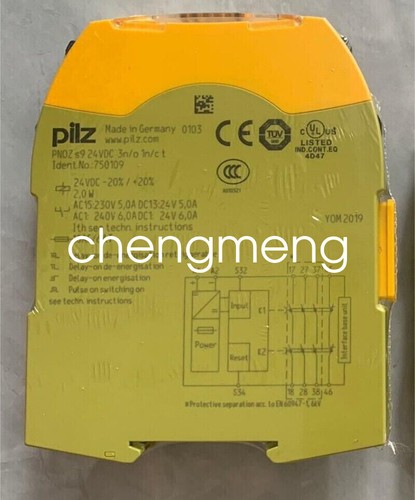NEW Pilz 750109 Safety Relay UPS Shippin | eBay
