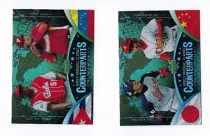 LOT OF 2 2006 UPPER DECK SPECIAL F/X WBC COUNTERPARTS INSERT CARDS UD FX LIU - Picture 1 of 2