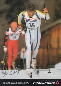 THOMAS WASSBERG - original signierte Autogrammkarte autograph signed - Picture 1 of 1