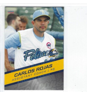 2018 Myrtle Beach Pelicans (Single-A Chicago Cubs) Carlos Rojas