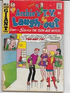 ARCHIE'S T.V. LAUGH-OUT #3 ARCHIE GIANT 1970 Sabrina - Picture 1 of 3