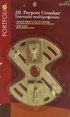 PORTFOLIO 041052 Se ajusta de 3-7/8"" a 5"" Barra transversal multiusos SELLADA NUEVA Foto 1 de 4