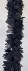 Schöne Kunsthandwerk Chiffon Blätter Spitze Borte Tüll Spitze Zum Selbermachen Kleidung - Bild 1 von 4