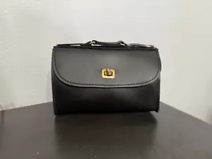 AMERICAN GIRL PLEASANT COMPANY SAMANTHA DOLL VICTORIAN VALISE BLACK BAG - Picture 1 of 4