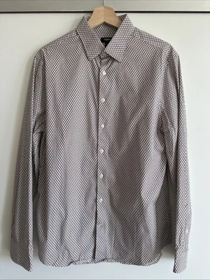 Express Men's Slim 1MX Long Sleeve Size M Red And Black - Image 1 of 4