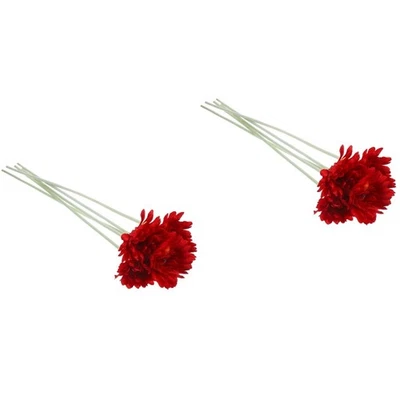  2 PCS Kunstblume Blumen Blumenarrangements Künstlicher Blumenbonsai - Bild 1 von 4