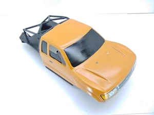 Rare Axial SCX10 Deadbolt 1/10 4x4 RC Crawler Body Orange & Black Used - Picture 1 of 8