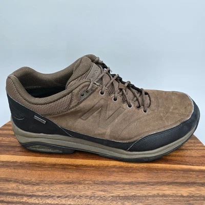 New Balance 1300 Zapatos Para Hombre 12 2E Ancho Cuero Marrón Impermeable Trail SIN PLANTILLAS Foto 1 de 4