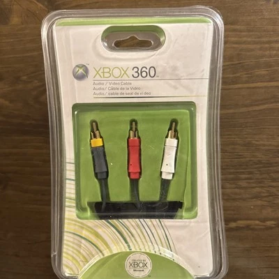 OEM VGA AV CABLE for XBOX 360 - NEW Sealed  - Image 1 of 4