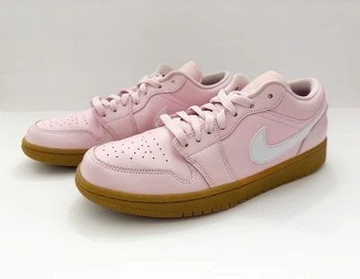 Nike Air Jordan 1 baixo chiclete rosa ártico feminino tamanho 11 - Imagem 1 de 4