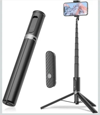 TONEOF Tripod, Cell Phone Selfie Stick, 60 Inch All-in-1 Stand  - Image 1 of 4