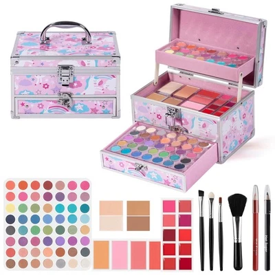 Kit de Maquillaje Hot Sugar para Adolescentes con Estuche de Tren Unicornio, UNICORNIO Portátil  Foto 1 de 4