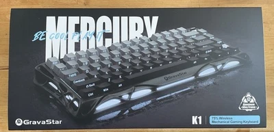 Gravastar Mercury K1 75% Wireless Mechanical Gaming Keyboard Never Opened - Image 1 of 2
