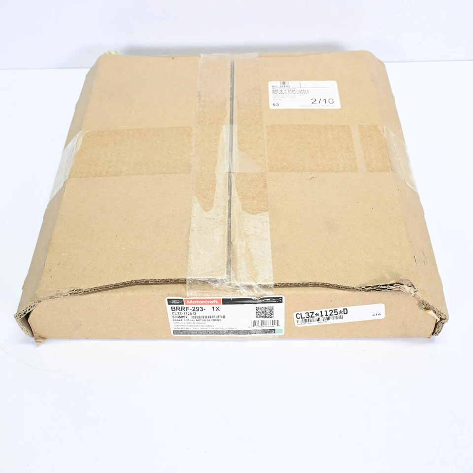 Conjunto de frenos de rotor Ford genuino OEM CL3Z-1125-D Foto 1 de 1