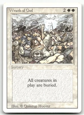 Wrath of God (NM) Revised Edition 3ED Magic MTG - Image 1 of 2