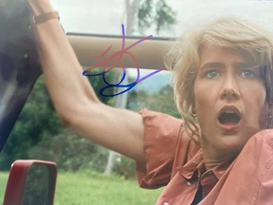 Foto autografiada firmada por Laura Dern Parque Jurásico de 8x10 - Imagen 1 de 1