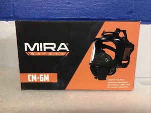 Mira Safety CM-6M Taktische Vollgesichts-Gasmaske CBRN Defense mit Trinksystem Neu - Bild 1 von 6