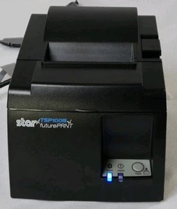 Imprimante de reçus thermique Star TSP100III Wi-Fi TSP143IIIB12 - Photo 1/6