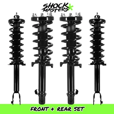 Front & Rear Complete Strut Assembly Kit for 2010-2011 Honda Accord Crosstour V6 Foto 1 de 4