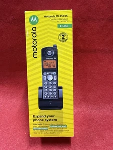 Motorola ML25055 DECT 6.0 Accessory Handset for 2-line Business Phone, Black NEW - Picture 1 of 5