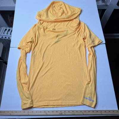Adidas Stella McCartney Shirt Womens Medium Long Sleeve Hooded Athletic Top - Image 1 of 4