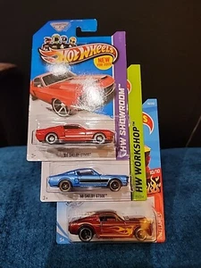 2013, 2015, 2018🔥HOT WHEELS🛞 67 & 68 SHELBY GT500, 3 PACK COMBO!! - Picture 1 of 15