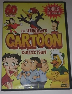 The Ultimate Cartoon Collection (DVD 2005, 2-Discs) w/Music CD-Classic Cartoons - Picture 1 of 4