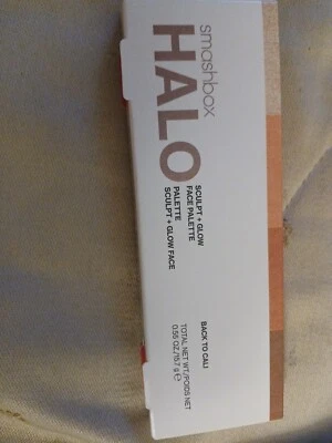 Smashbox Halo Sculpt + Glow Face Palette - Back To Cali - 0.55 oz Authentic - Image 1 of 2