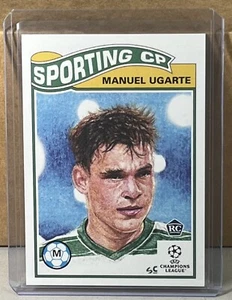 2022 TOPPS LIVING #492 MANUEL UGARTE SPORTING CP ROOKIE UEFA Champions League - Picture 1 of 2