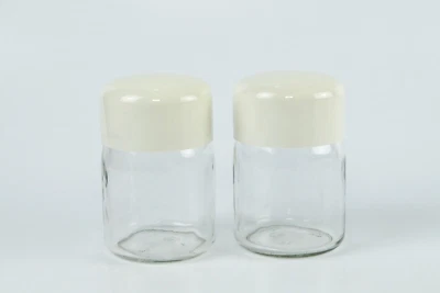 KRUPS - 2 Gläser für Joghurette electronic Typ 237 Weiß  - Guter Zustand - Bild 1 von 2