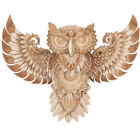 Wooden Owl Wall Decor Handicraft Pendant Home Ornament