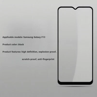 Shock - Absorbing Flat Screen Tempered Glass Protective Film Fits HTC U23 Pro US - Image 1 of 4