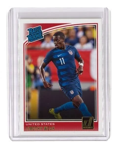 Timothy Weah 2018-19 Panini Donruss Rated Rookie RC #198 USA - Picture 1 of 2