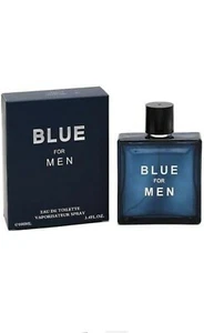 BLUE for MEN EAU DE COLOGNE TOILETTE PERFUME 3.4 OZ/100 Ml Us Shipping - Picture 1 of 2