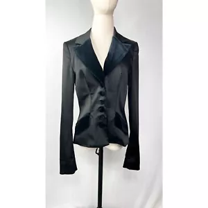 Vintage Betsey Johnson Jacket | Bustle and Bow Back | Sz 8 - Picture 1 of 8
