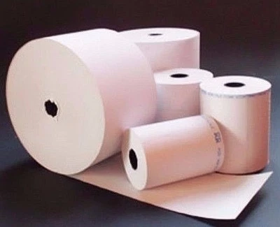 10 Rotoli carta termica per self-service mm. 60X85 metri foro/anima 12 gr.70