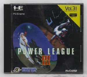 POWER LEAGUE III - PC ENGINE PCE - NTSC JAPAN - 3 - Picture 1 of 2