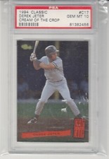 1994 Classic Derek Jeter Cream of The Crop Rookie Card #C17 NY Yankees PSA 10