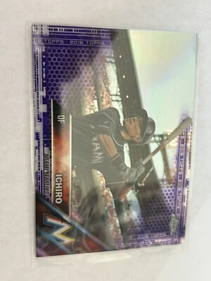 2016 Topps Chrome #116 Ichiro Purple Refractor 071/275 - Image 1 of 2