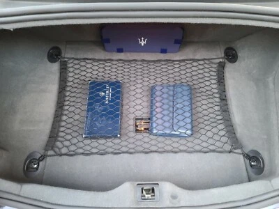Rear Trunk Floor Style Mesh Web Cargo Net for Maserati Quattroporte 2005-2013 - Image 1 of 4