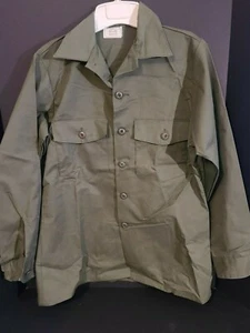 NEW W/O TAGS ARMY OD Green Military Issue LS Shirt 15 1/2 x 33, 8405-00-615-0026 - Picture 1 of 8