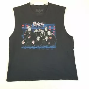 Slipknot Black Sleeveless Size XL T-shirt Album Cover - Picture 1 of 7