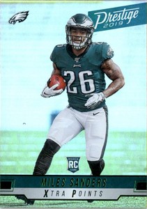 2019 Prestige Xtra Points Green #258 Miles Sanders
