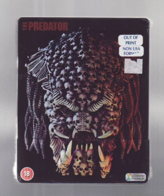 (Blu-ray) The Predator / 4K Ultra HD / UK / Steelbook / NEW Foto 1 de 2